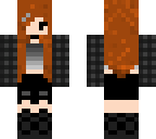 emo minecraft girl