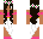 spring floral girl