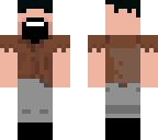notch with hair