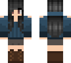 warrior girl - forest