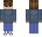 blue pajamas