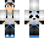 little boy panda