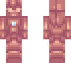 pink gold peach