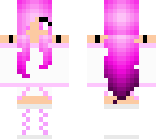pink-haired girl