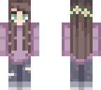 sweater and flowers