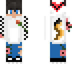 wolf and  flower boy