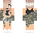 cute camo army girl