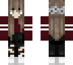 cute maroon girl
