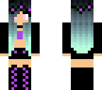 gothic flower band girl