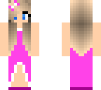 simple pink dress