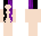 black and purple hair base