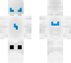 blue white robot