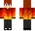 brown hair fire