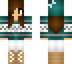 green eyed winter girl