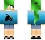 green gamer girl