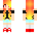lava haired girl