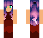 red galaxy dress