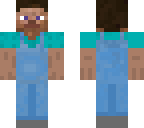 steve mit latzhose