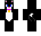 tuxedo cat with collar