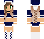 blue bikini girl