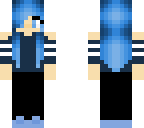 blue girl
