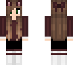 brown hair red girl