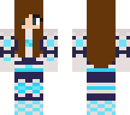 brown hair robot girl