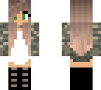 camo brunette