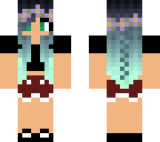 cute blue hair