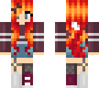 fire girl cat