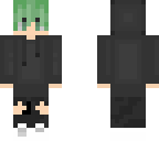 green haired boy