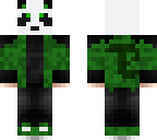 green panda