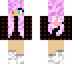 pink hair girl