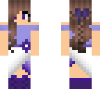 purple dress
