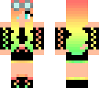 rainbow girl