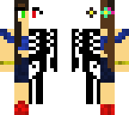 skelleton girl