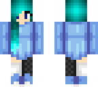 teal blue cute