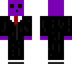 the purple businessman