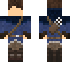 blue archer outfit