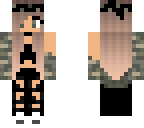 camo jacket gurl