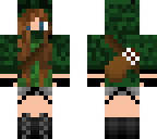 camoflauge archer girl
