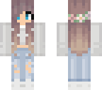girl flower
