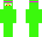 green to pink
