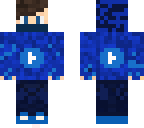 blue youtuber