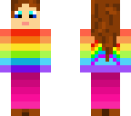 rainbow girl