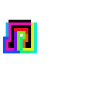 rainbow music note