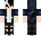 skull goth mosher werewolf boy