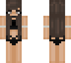 bathing suit brown hair