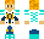 blue white and gold