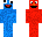 cookie monster and almo